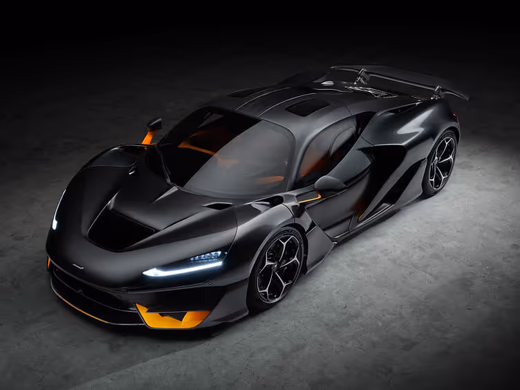 McLaren W1 black front