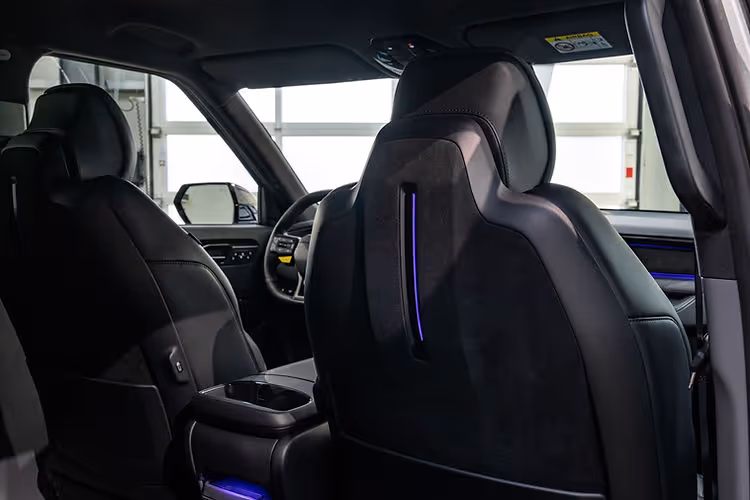 Kia EV9 GT - front seats