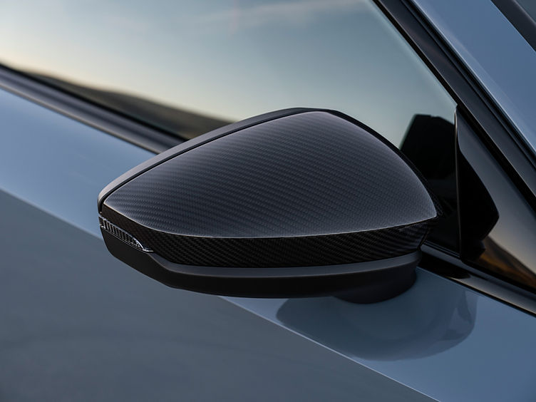 Audi RS3 facelift carbon mirrors