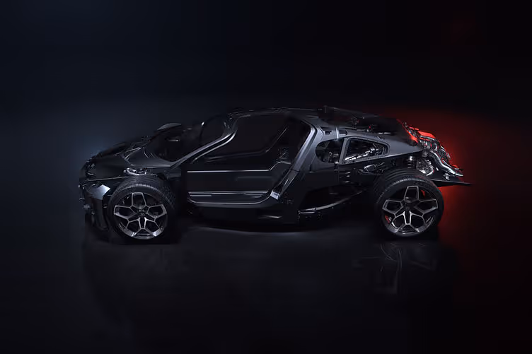 Bugatti Tourbillon chassis