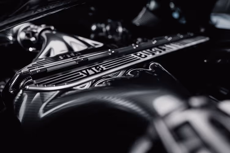 Bugatti Tourbillon engine