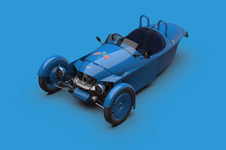 Morgan Super 3 Origins Bluebird