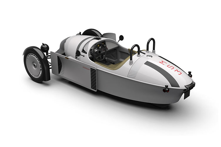 Morgan Super 3 Space Race rear