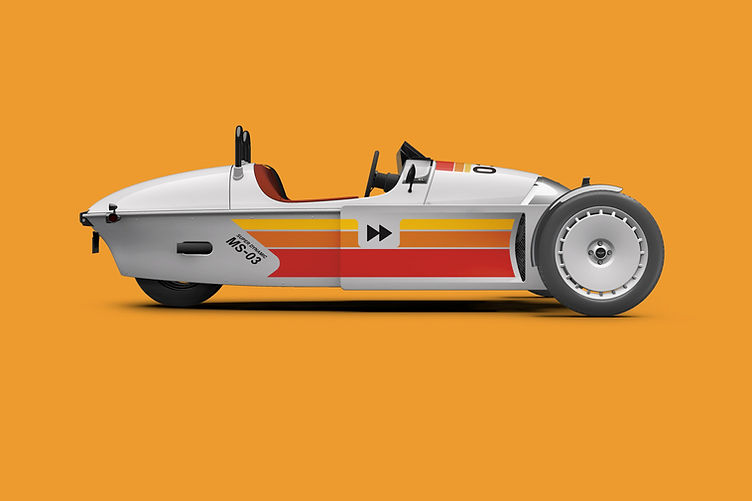 Morgan Super 3 Fast Forward