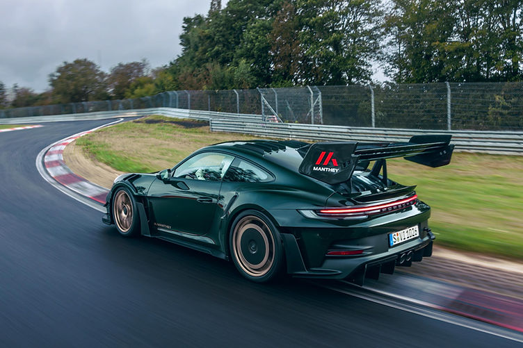 Porsche 911 GT3 RS Manthey Racing Nurburgring