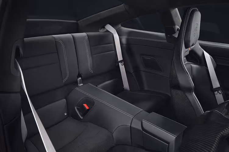 Porsche 992 GT3 Touring rear seats