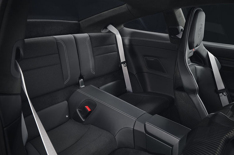 Porsche 992 GT3 Touring rear seats