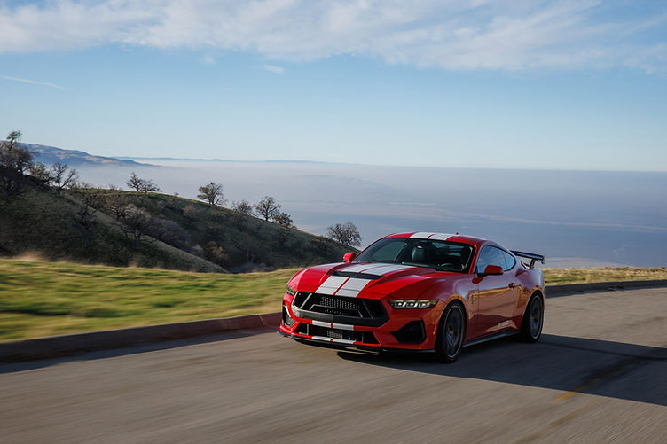 Shelby GT350 driving