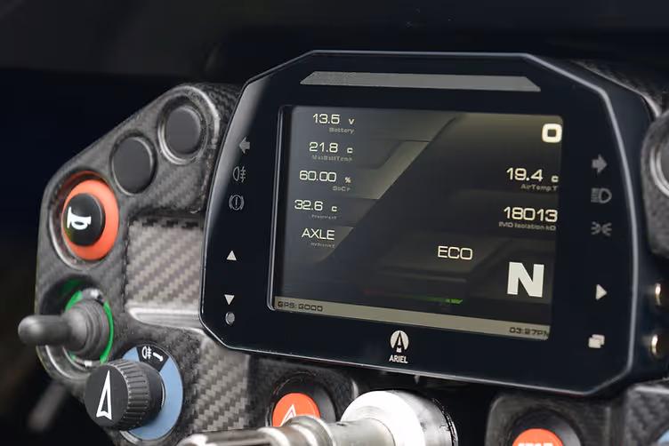 Ariel E-Nomad Concept instruments