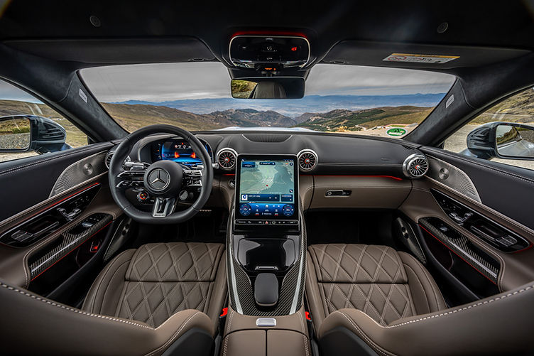 AMG GT cabin overview