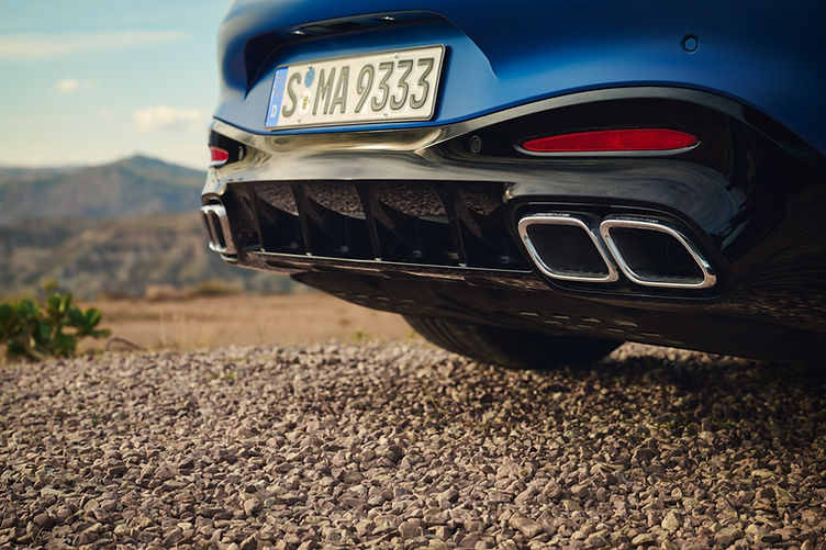 AMG GT 55 exhaust