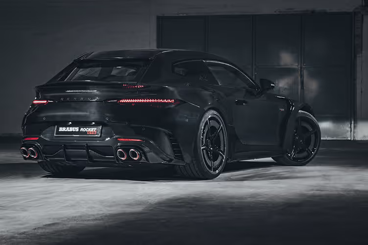 BRABUS Rocket GTS rear quarter view