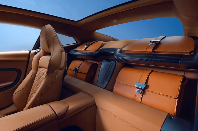New Aston Martin Vanquish Interior luggage space