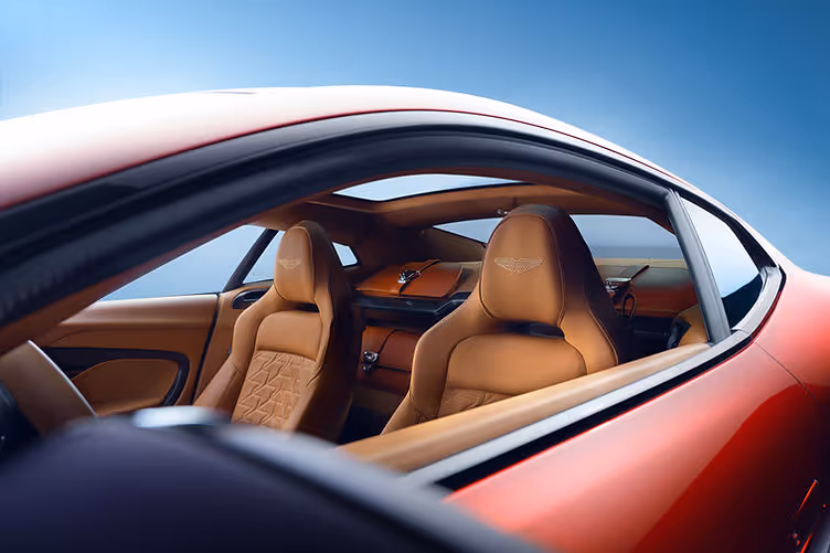New Aston Martin Vanquish seats