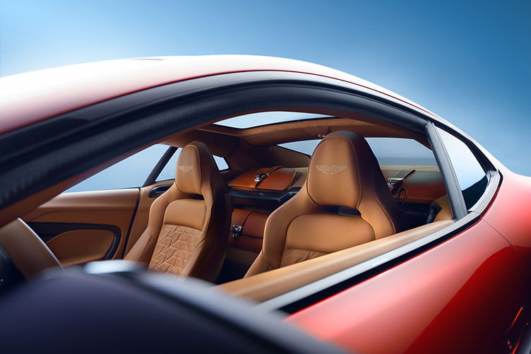 New Aston Martin Vanquish seats