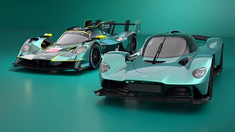 Aston Martin Valkyrie road and LMH car