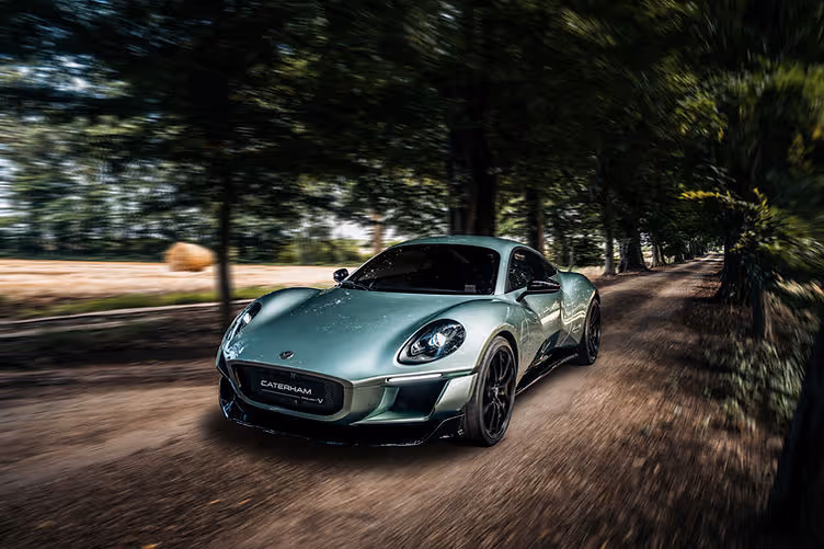 Caterham Project V driving