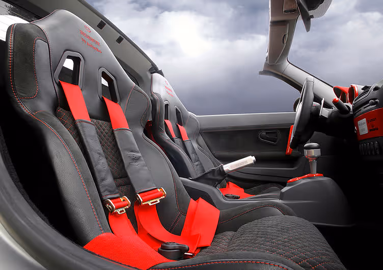 BRABUS smart roadster V6 biturbo interior