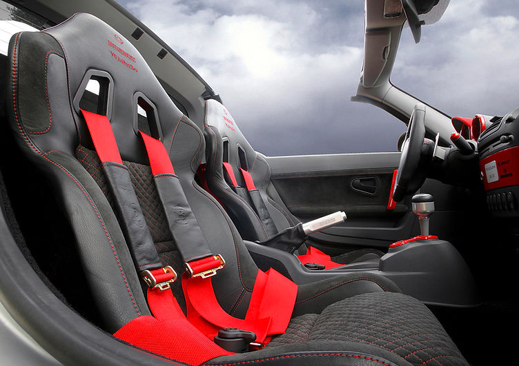 BRABUS smart roadster V6 biturbo interior