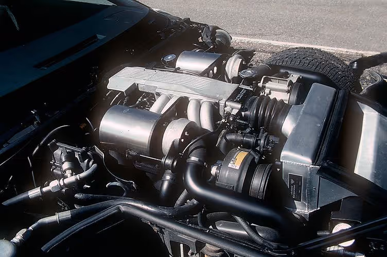 SVI Turbo C4 Corvette engine bay