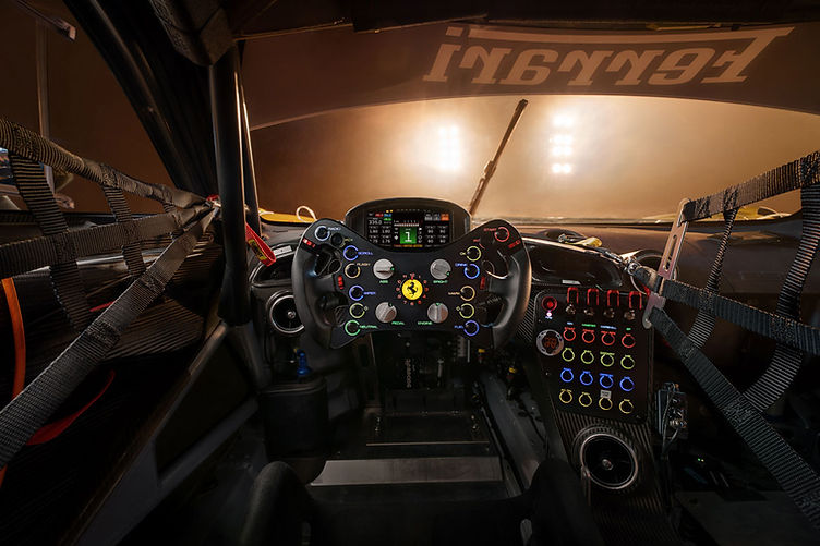 Ferrari 296 GT3 Evo - cockpit