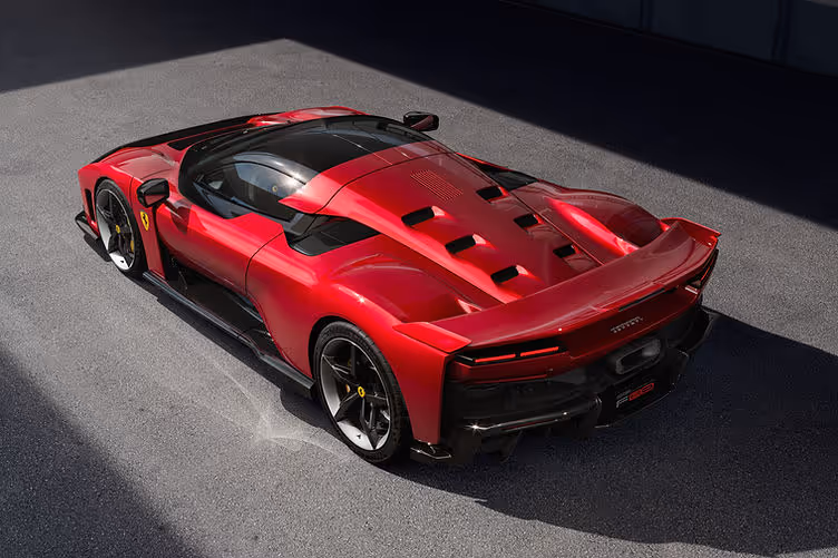 Ferrari F80 rear corner