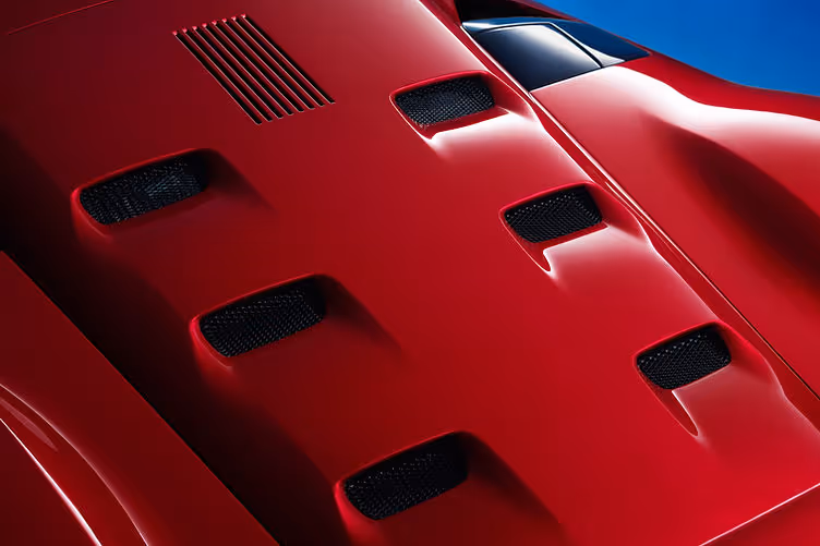 Ferrari F80 engine cover