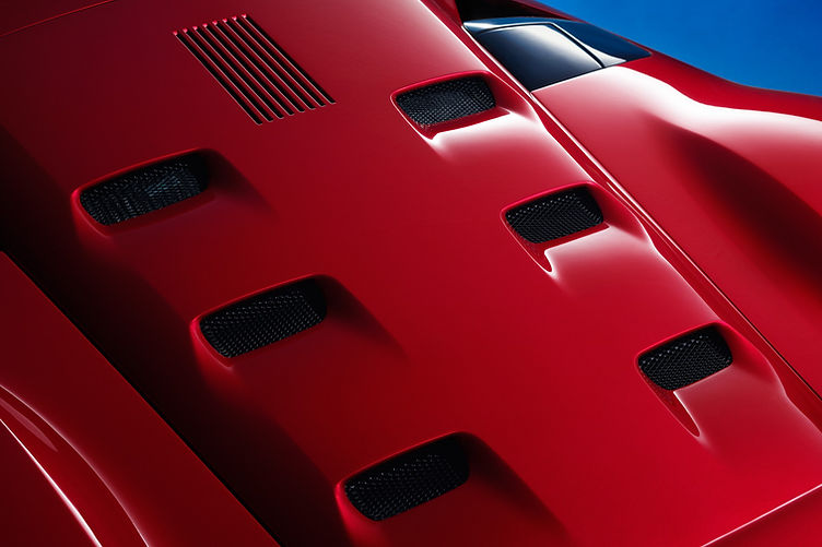 Ferrari F80 engine cover