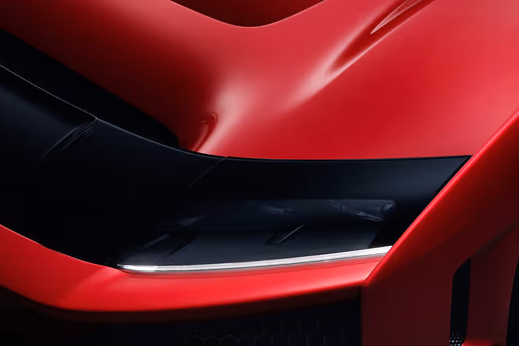 Ferrari F80 light and ducting