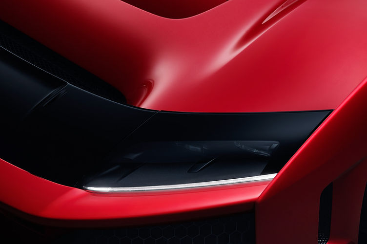 Ferrari F80 light and ducting