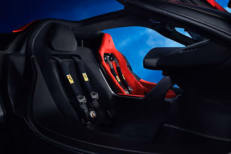 Ferrari F80 seating