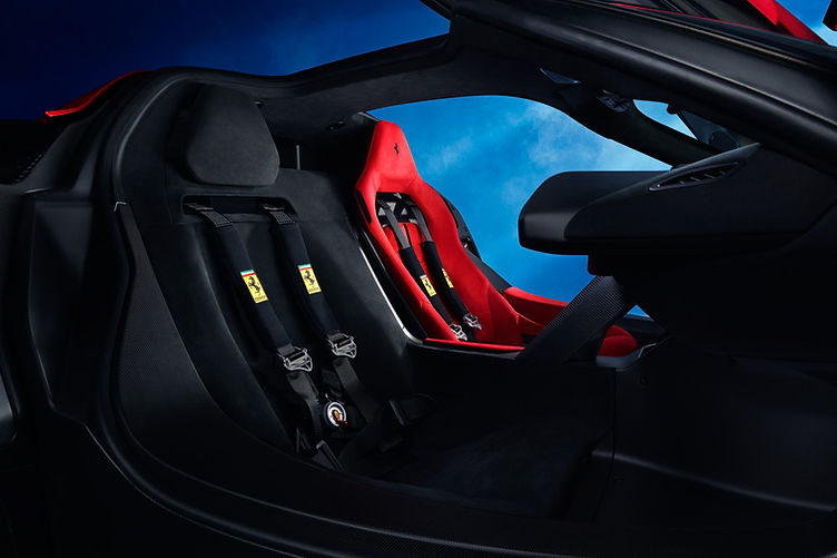 Ferrari F80 seating