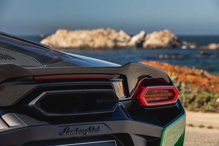 Lamborghini Temerario hexagonal exhaust