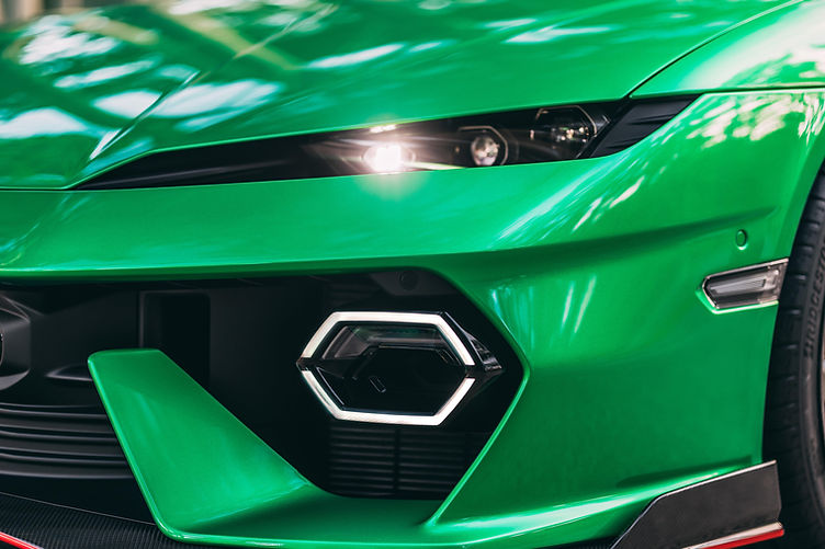 Lamborghini Temerario front lights