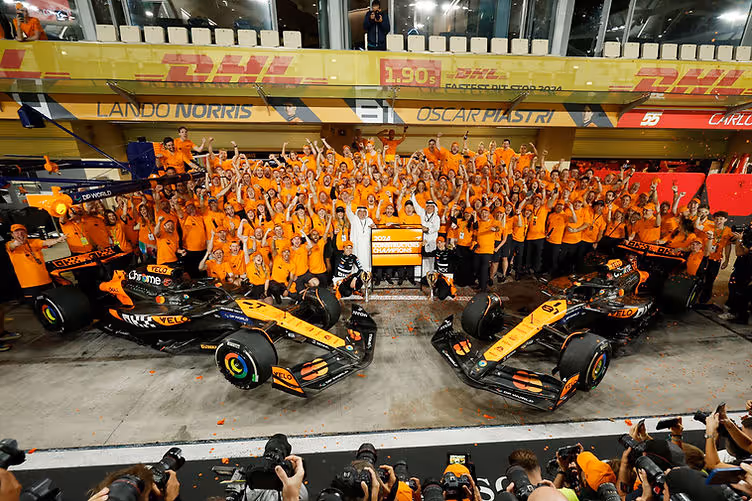 McLaren celebrates a return to the winners circle - McLaren media