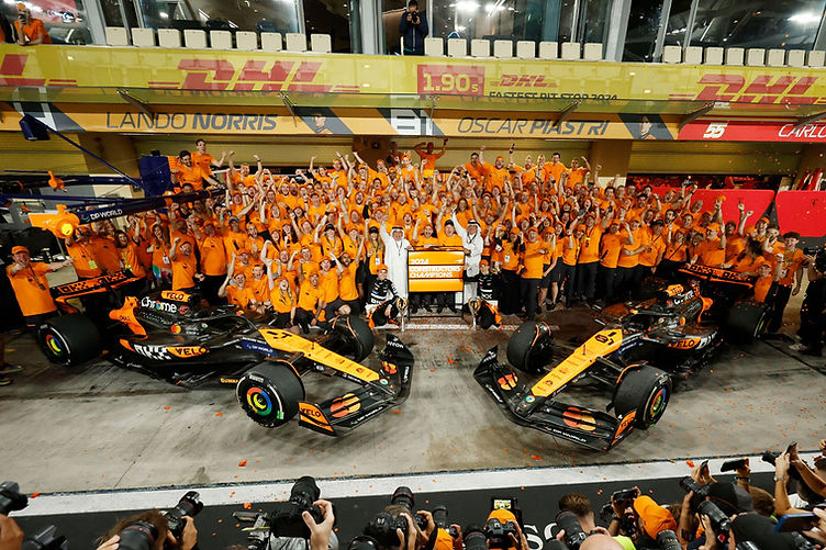 McLaren celebrates a return to the winners circle - McLaren media