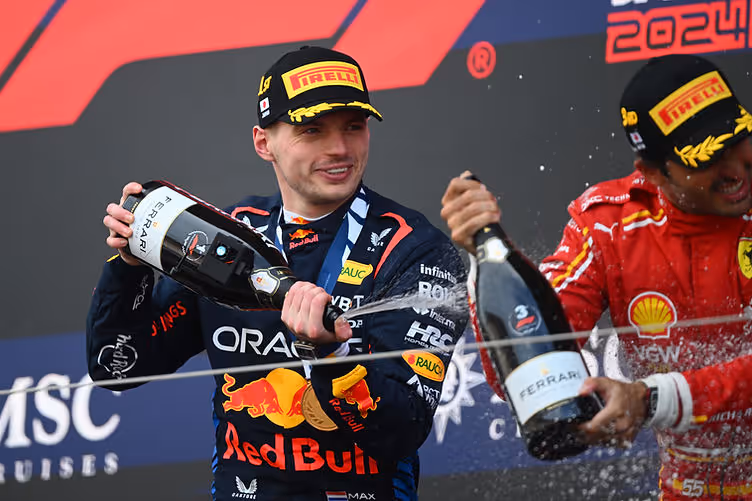 Verstappen came back from his premature finish down under with a vengeance, winning comfortably in Japan and China