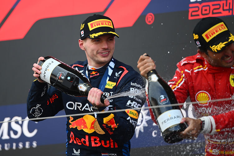 Verstappen came back from his premature finish down under with a vengeance, winning comfortably in Japan and China