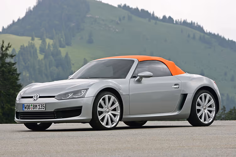 Volkswagen BlueSport Concept front roof up