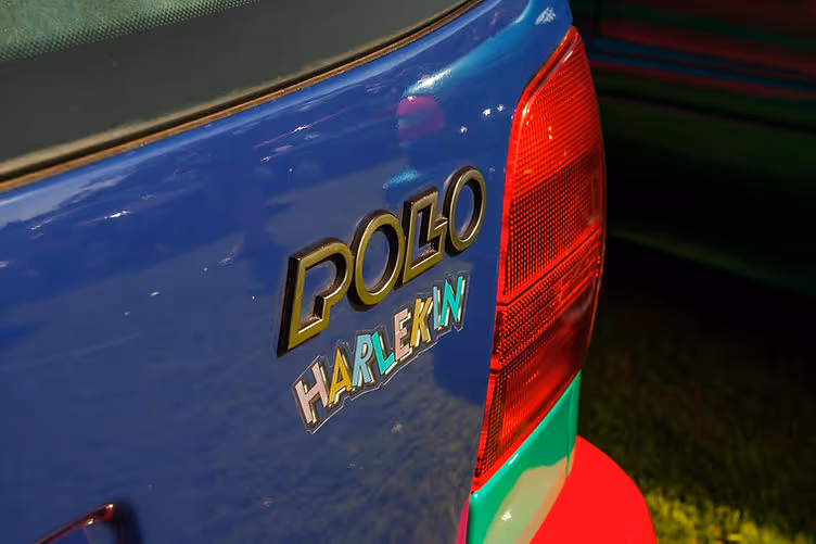 Volkswagen Polo Harlekin badge
