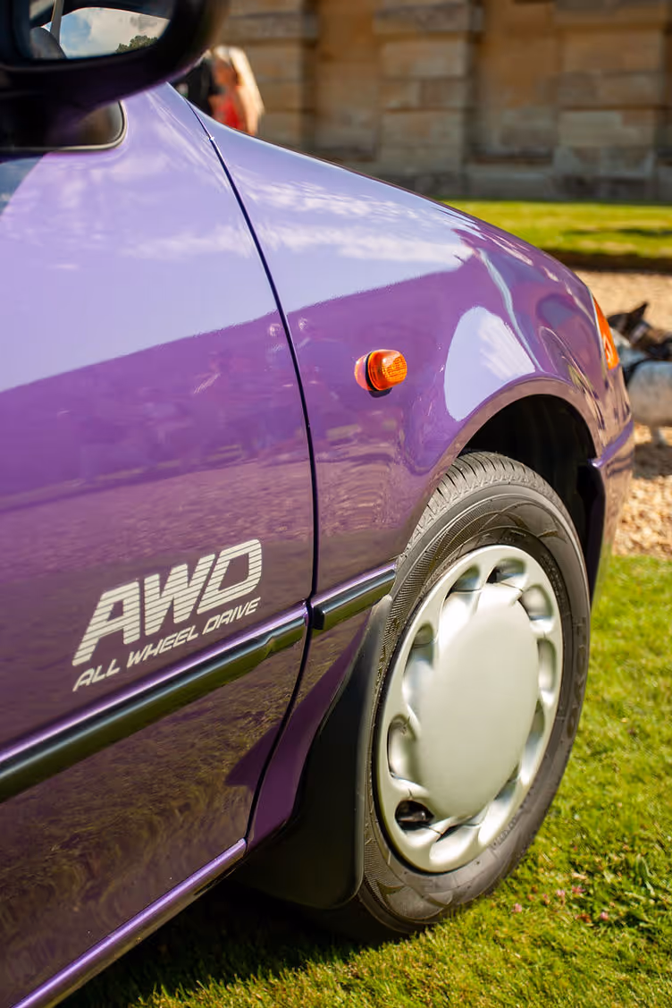 Subaru Justy AWD detail