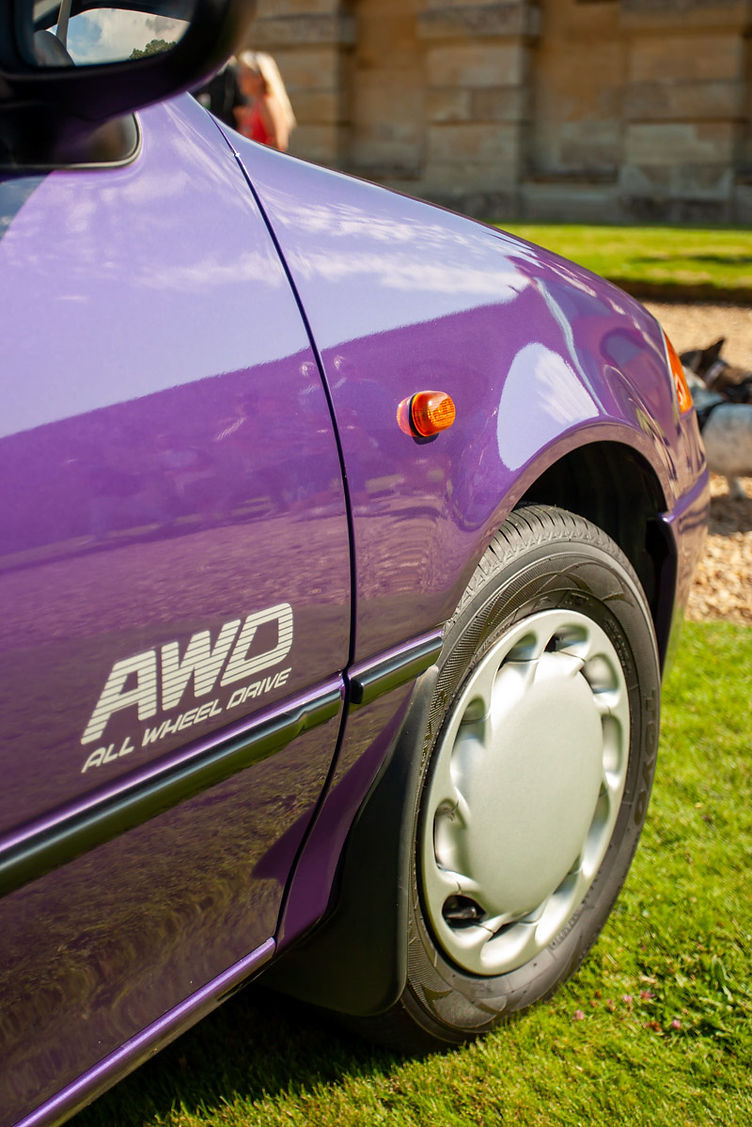 Subaru Justy AWD detail