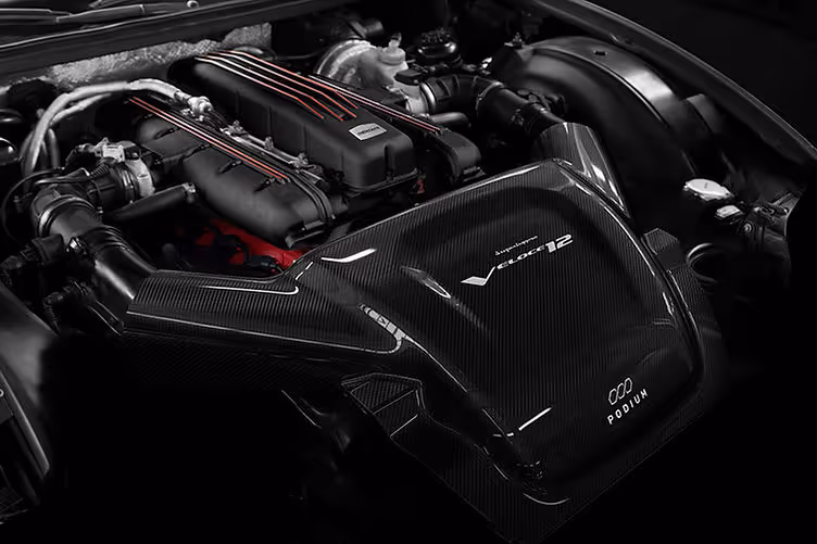 Touring Superleggera Veloce12 engine