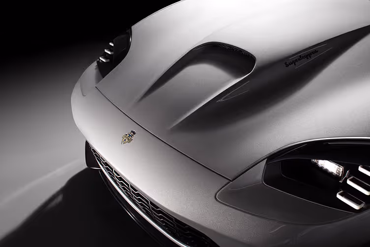 Touring Superleggera Veloce12 nose detail