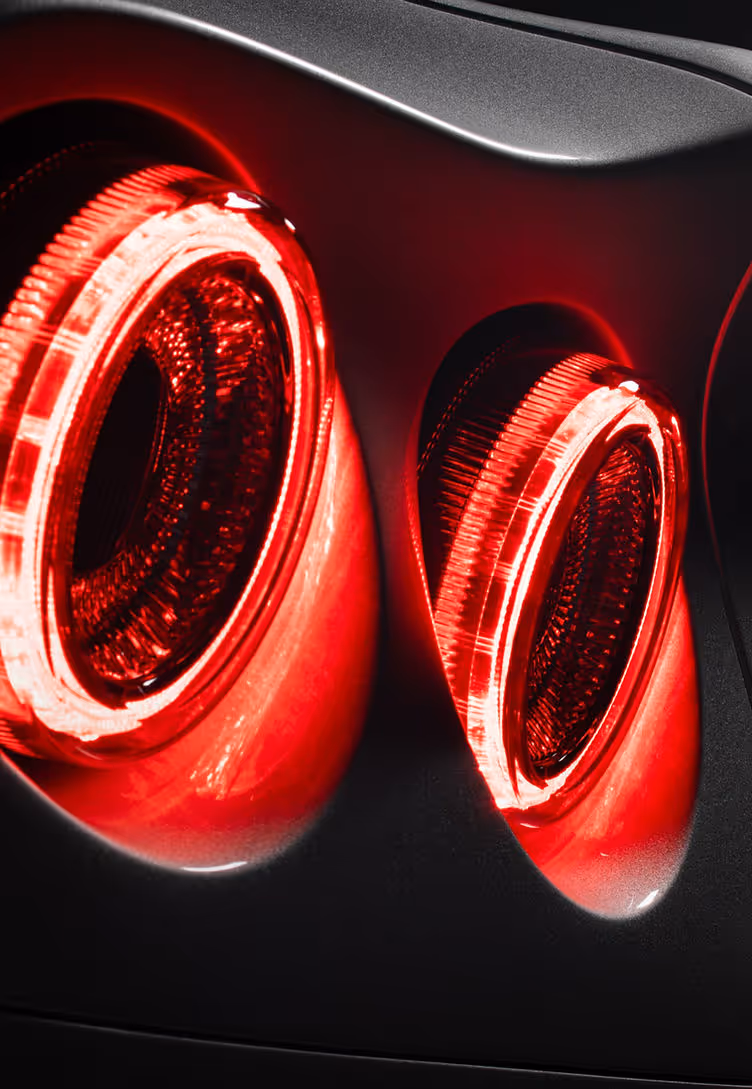 Touring Superleggera Veloce12 brake lights