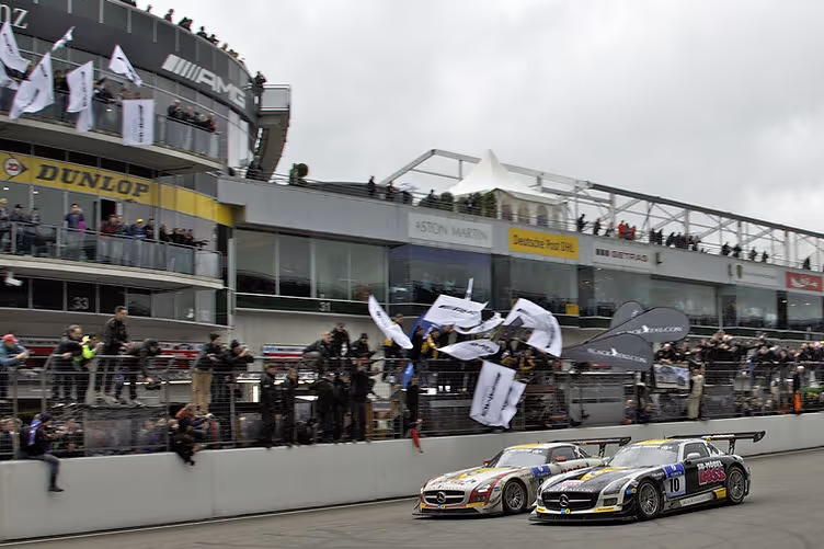 SLS AMG GT3 Wins Nurburgring 24 Hours