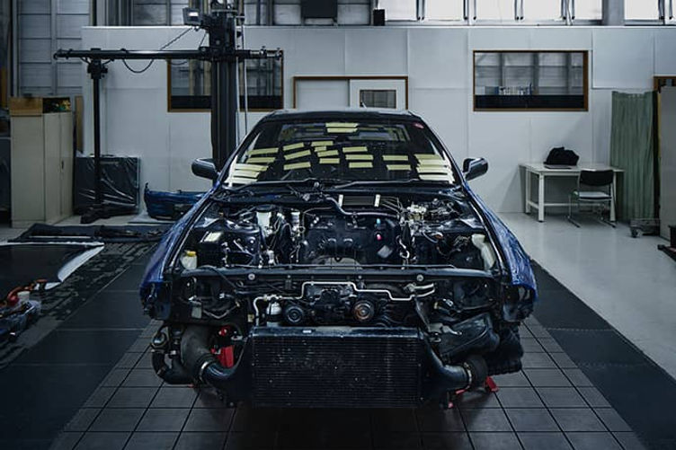 Nissan R32 GTR EV godzilla electromod