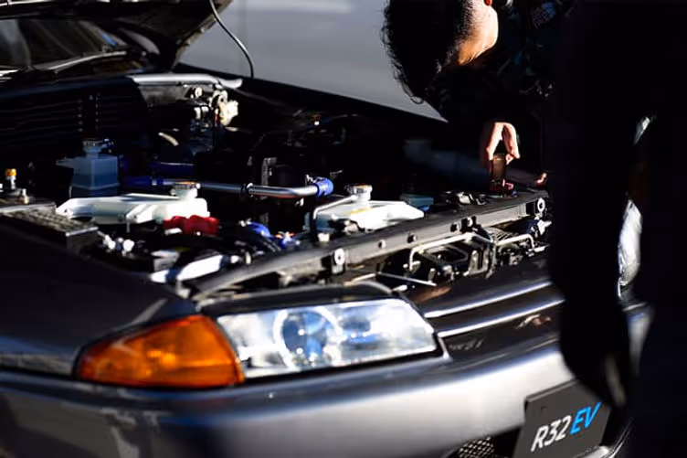 R32 GTR EV godzilla electromod
