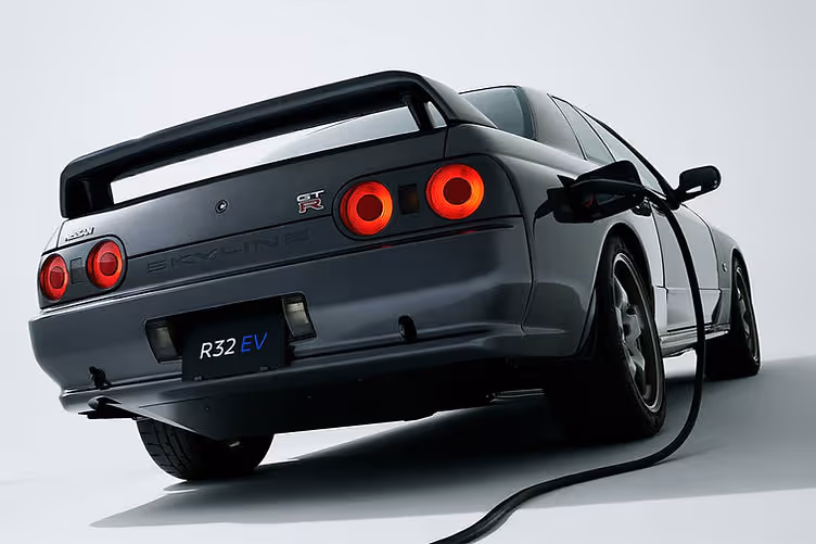 Nissan R32 GTR EV godzilla electromod