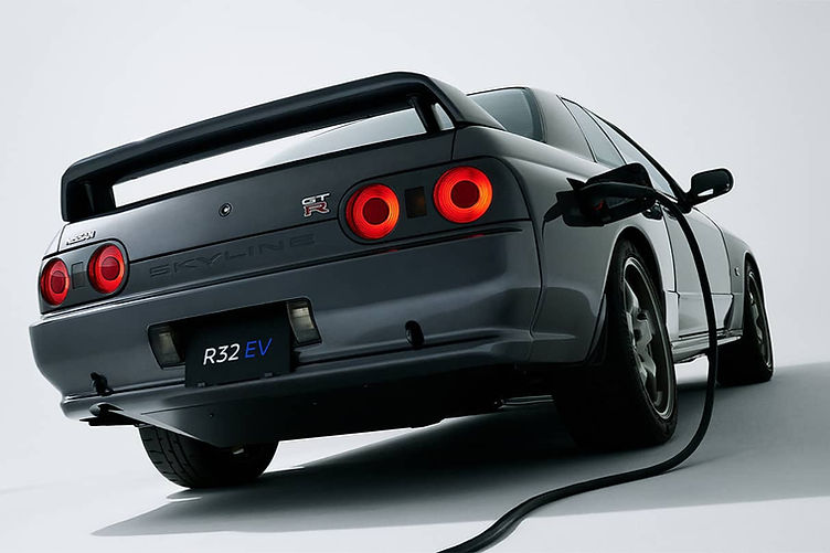 Nissan R32 GTR EV godzilla electromod